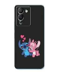 Чехол для Infinix Note 12 (G96) с картинкой «Анжел целует Стича»