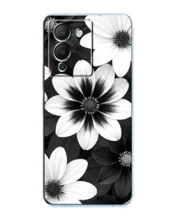 Чохол для Infinix Note 12 (G96) з картинкою «Монохромні айстри» Чохол для Infinix Note 12 (G96) з картинкою «Монохромні айстри»