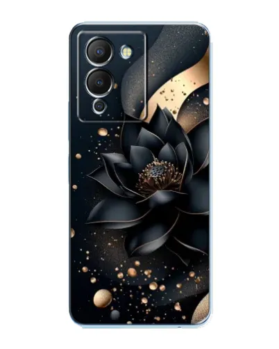Чохол для Infinix Note 12 (G96) з картинкою «Чорний лотос»