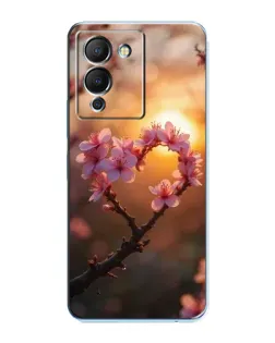 Чохол для Infinix Note 12 (G96) з картинкою «Рожевий цвіт сердечко на тлі заходу» Чохол для Infinix Note 12 (G96) з картинкою «Рожевий цвіт сердечко на тлі заходу»