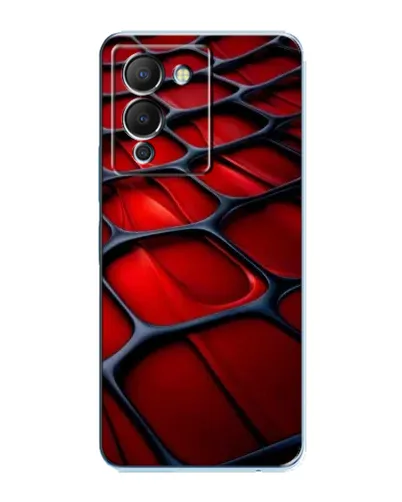 Чехол для Infinix Note 12 (G96) с картинкой «Красная глянцевая сетка» Чехол для Infinix Note 12 (G96) с картинкой «Красная глянцевая сетка»