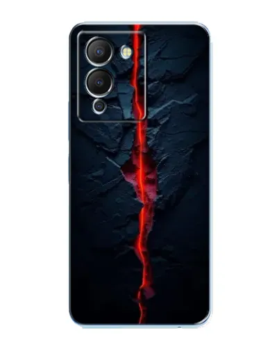 Чехол для Infinix Note 12 (G96) с картинкой «Kрасная лавовая трещина» Чехол для Infinix Note 12 (G96) с картинкой «Kрасная лавовая трещина»