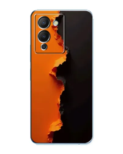 Чехол для Infinix Note 12 (G96) с картинкой «Оранжевый разлом» Чехол для Infinix Note 12 (G96) с картинкой «Оранжевый разлом»