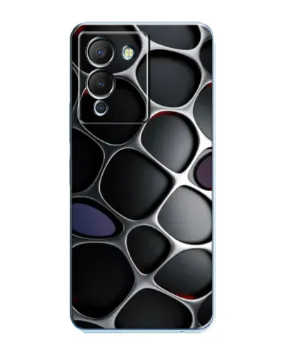 Чехол для Infinix Note 12 (G96) с картинкой «Объемная темная решетка» Чехол для Infinix Note 12 (G96) с картинкой «Объемная темная решетка»