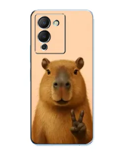 Чохол для Infinix Note 12 (G96) з картинкою «Капібара вікторія» Чохол для Infinix Note 12 (G96) з картинкою «Капібара вікторія»