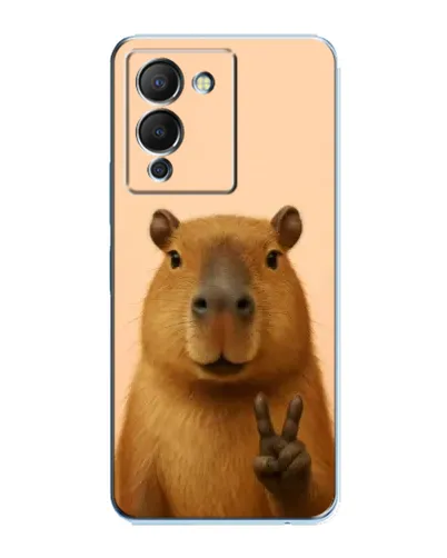 Чохол для Infinix Note 12 (G96) з картинкою «Капібара вікторія»