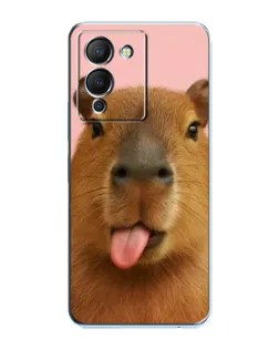 Чохол для Infinix Note 12 (G96) з картинкою «Капібара з язиком» Чохол для Infinix Note 12 (G96) з картинкою «Капібара з язиком»
