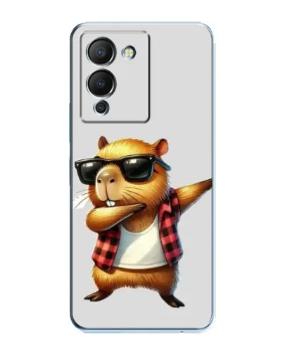 Чохол для Infinix Note 12 (G96) з картинкою «Капібара репер даб»
