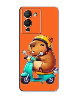 Чохол для Infinix Note 12 (G96) з картинкою «Капібара на скутері» Чохол для Infinix Note 12 (G96) з картинкою «Капібара на скутері»