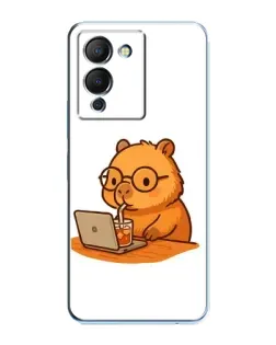 Чохол для Infinix Note 12 (G96) з картинкою «Капібара з ноутбуком» Чохол для Infinix Note 12 (G96) з картинкою «Капібара з ноутбуком»