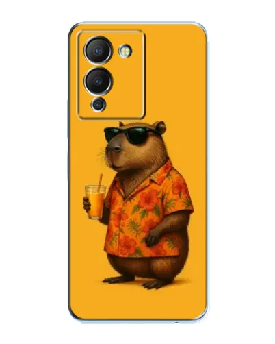 Чохол для Infinix Note 12 (G96) з картинкою «Капібара на відпочинку»