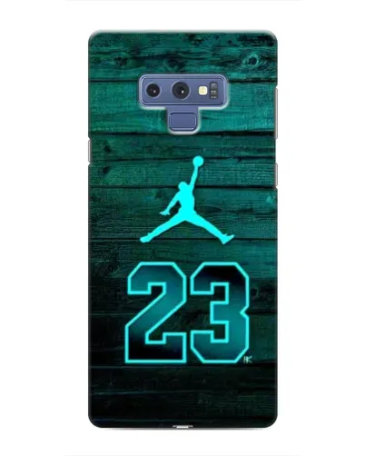 Чехол для Samsung Galaxy Note 9 с картинкой «Jordan Cyan 23»