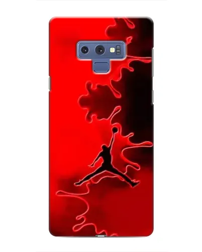 Чехол для Samsung Galaxy Note 9 с картинкой «Jordan Red Smoke»