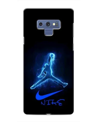 Чехол для Samsung Galaxy Note 9 с картинкой «Jordan Neon Blue»