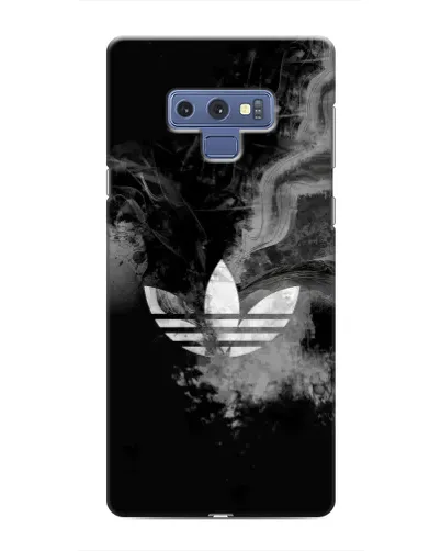 Чехол для Samsung Galaxy Note 9 с картинкой «Абстрактный дым Adidas»
