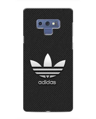 Чехол для Samsung Galaxy Note 9 с картинкой «Adidas Карбоновая текстура»