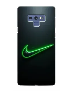 Чехол для Samsung Galaxy Note 9 с картинкой «Неоновый контур Nike» Чехол для Samsung Galaxy Note 9 с картинкой «Неоновый контур Nike»