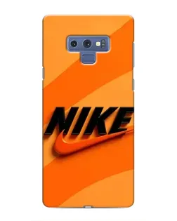 Чехол для Samsung Galaxy Note 9 с картинкой «Оранжевый драйв Nike» Чехол для Samsung Galaxy Note 9 с картинкой «Оранжевый драйв Nike»