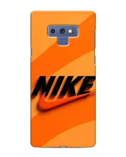Чехол для Samsung Galaxy Note 9 с картинкой «Оранжевый драйв Nike»