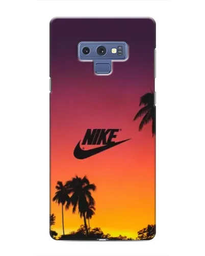 Чехол для Samsung Galaxy Note 9 с картинкой «Nike на закате солнца»