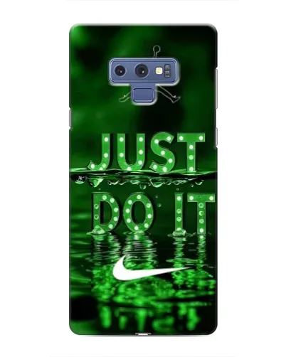 Чехол для Samsung Galaxy Note 9 с картинкой «Зеленый неоновый Nike»