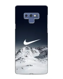 Чехол для Samsung Galaxy Note 9 с картинкой «Nike — зимние горы»