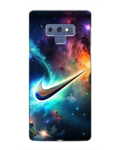 Чехол для Samsung Galaxy Note 9 с картинкой «Космический Nike Swoosh»