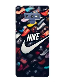 Чехол для Samsung Galaxy Note 9 с картинкой «Коллекция кроссовок Nike»