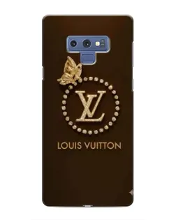 Чохол для Samsung Galaxy Note 9 з картинкою «LV — золота печатка»
