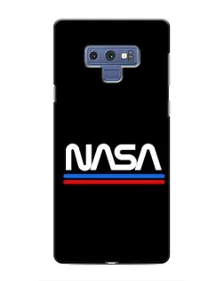 Чехол для Samsung Galaxy Note 9 с картинкой «NASA — классика Red Blue» Чехол для Samsung Galaxy Note 9 с картинкой «NASA — классика Red Blue»