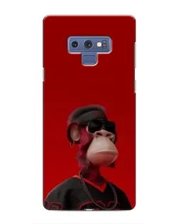 Чехол для Samsung Galaxy Note 9 с картинкой «Bored Ape в красном» Чехол для Samsung Galaxy Note 9 с картинкой «Bored Ape в красном»