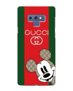 Чехол для Samsung Galaxy Note 9 с картинкой «Gucci — полосы и Микки»
