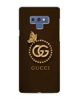 Чехол для Samsung Galaxy Note 9 с картинкой «Gucci — золотая бабочка»