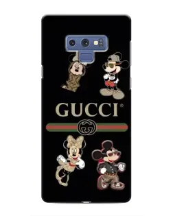 Чохол для Samsung Galaxy Note 9 з картинкою «Gucci — герої Disney та монограма»