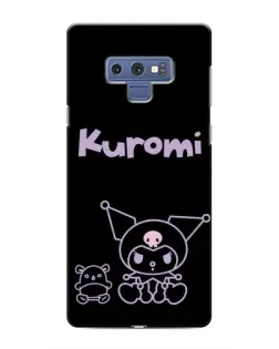 Чехол для Samsung Galaxy Note 9 с картинкой «Kuromi — черный минимализм» Чехол для Samsung Galaxy Note 9 с картинкой «Kuromi — черный минимализм»