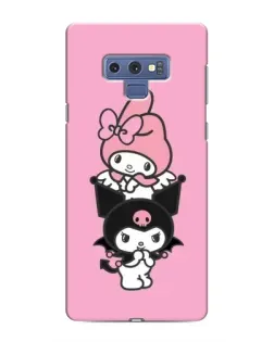 Чехол для Samsung Galaxy Note 9 с картинкой «My Melody и Kuromi» Чехол для Samsung Galaxy Note 9 с картинкой «My Melody и Kuromi»