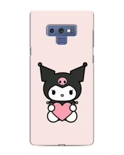 Чехол для Samsung Galaxy Note 9 с картинкой «Kuromi и сердце» Чехол для Samsung Galaxy Note 9 с картинкой «Kuromi и сердце»