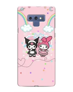 Чехол для Samsung Galaxy Note 9 с картинкой «My Melody и Kuromi» Чехол для Samsung Galaxy Note 9 с картинкой «My Melody и Kuromi»