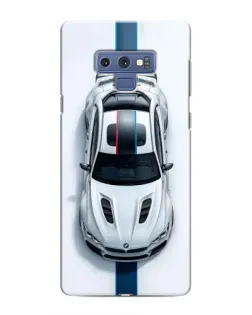 Чехол для Samsung Galaxy Note 9 с картинкой «Вид сверху — BMW M» Чехол для Samsung Galaxy Note 9 с картинкой «Вид сверху — BMW M»