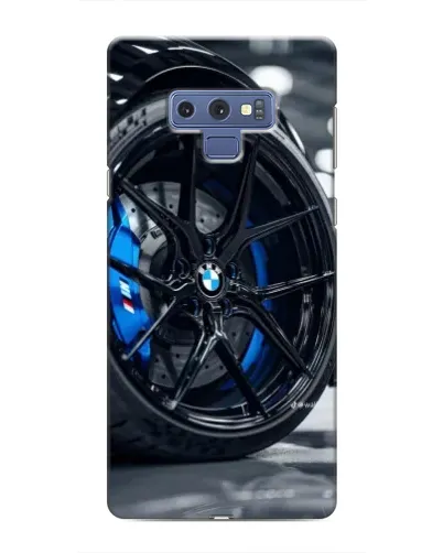Чохол для Samsung Galaxy Note 9 з картинкою «Колесо BMW зблизька»