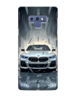 Чохол для Samsung Galaxy Note 9 з картинкою «BMW у світлі фар»