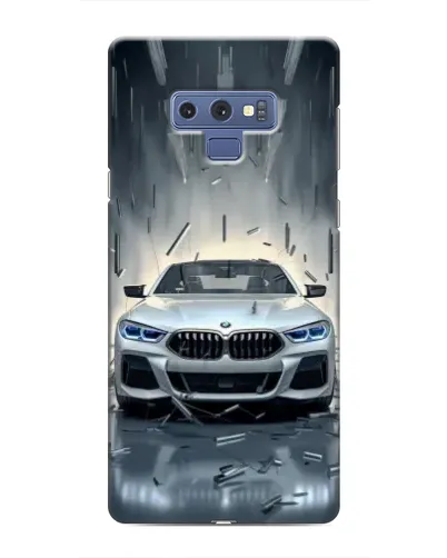 Чохол для Samsung Galaxy Note 9 з картинкою «BMW у світлі фар»
