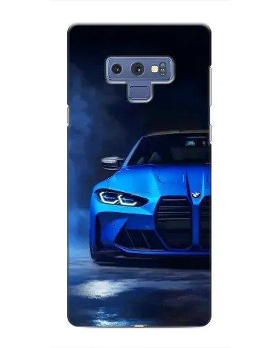 Чохол для Samsung Galaxy Note 9 з картинкою «Блакитна BMW M4»
