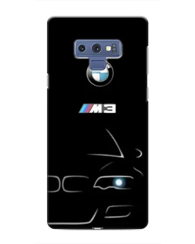 Чохол для Samsung Galaxy Note 9 з картинкою «Мінімалістичний принт BMW M3»
