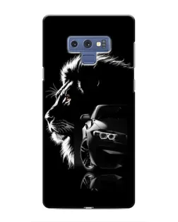 Чохол для Samsung Galaxy Note 9 з картинкою «BMW та лев»