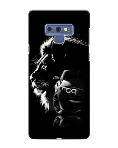 Чохол для Samsung Galaxy Note 9 з картинкою «BMW та лев»