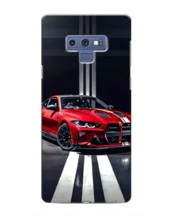 Чохол для Samsung Galaxy Note 9 з картинкою «Червона BMW на дорозі»