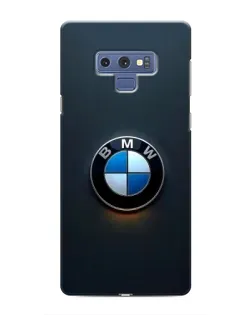 Чохол для Samsung Galaxy Note 9 з картинкою «Логотип BMW — мінімалізм»