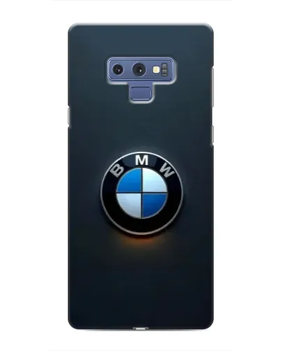 Чохол для Samsung Galaxy Note 9 з картинкою «Логотип BMW — мінімалізм»