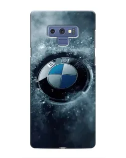 Чохол для Samsung Galaxy Note 9 з картинкою «Логотип BMW — лід»